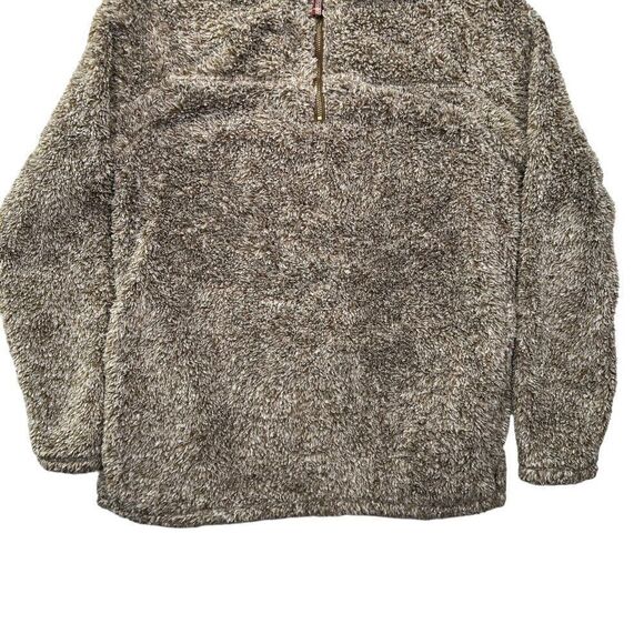 Alpine Sherpa Men's Size Medium Putty 1/4 Zip Fleece Pullover - Picture 4 of 13